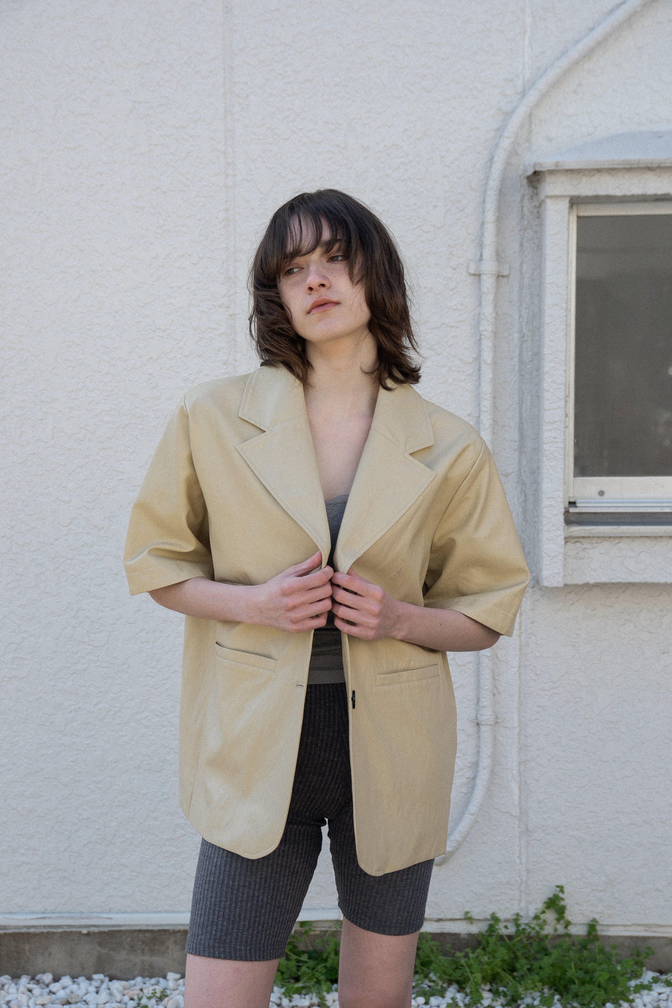 2way sleeve embroidery jacket – eim online（エイム オンライン）