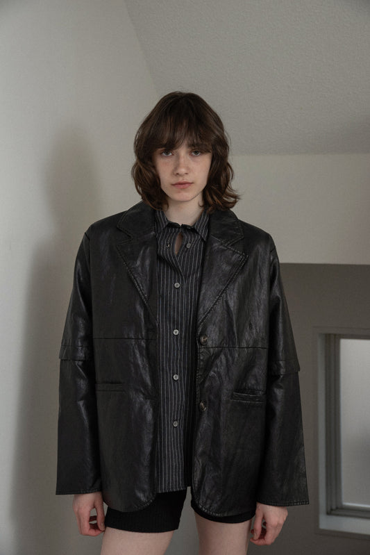 2way sleeve embroidery jacket