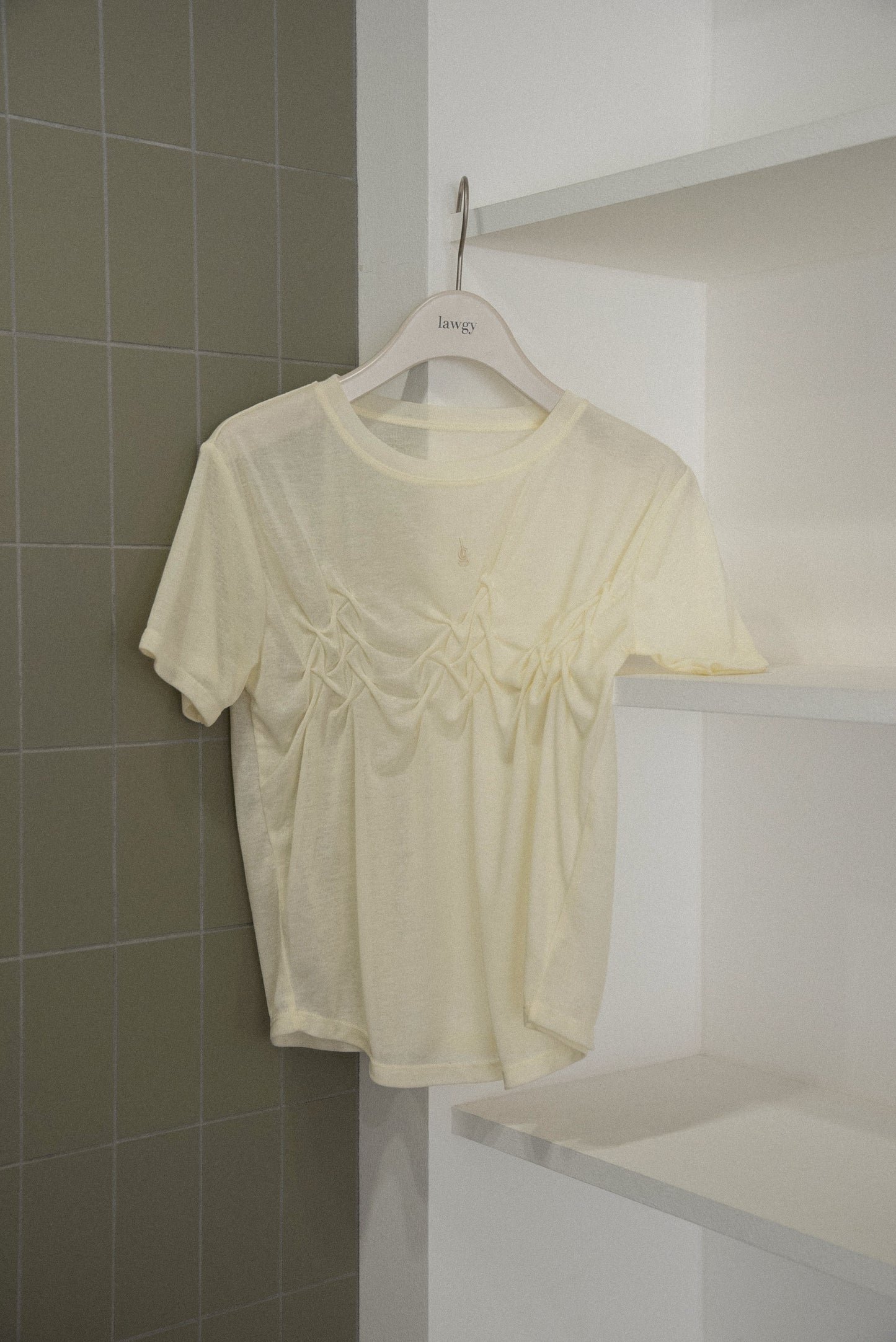 crinkle design point rafu logo t