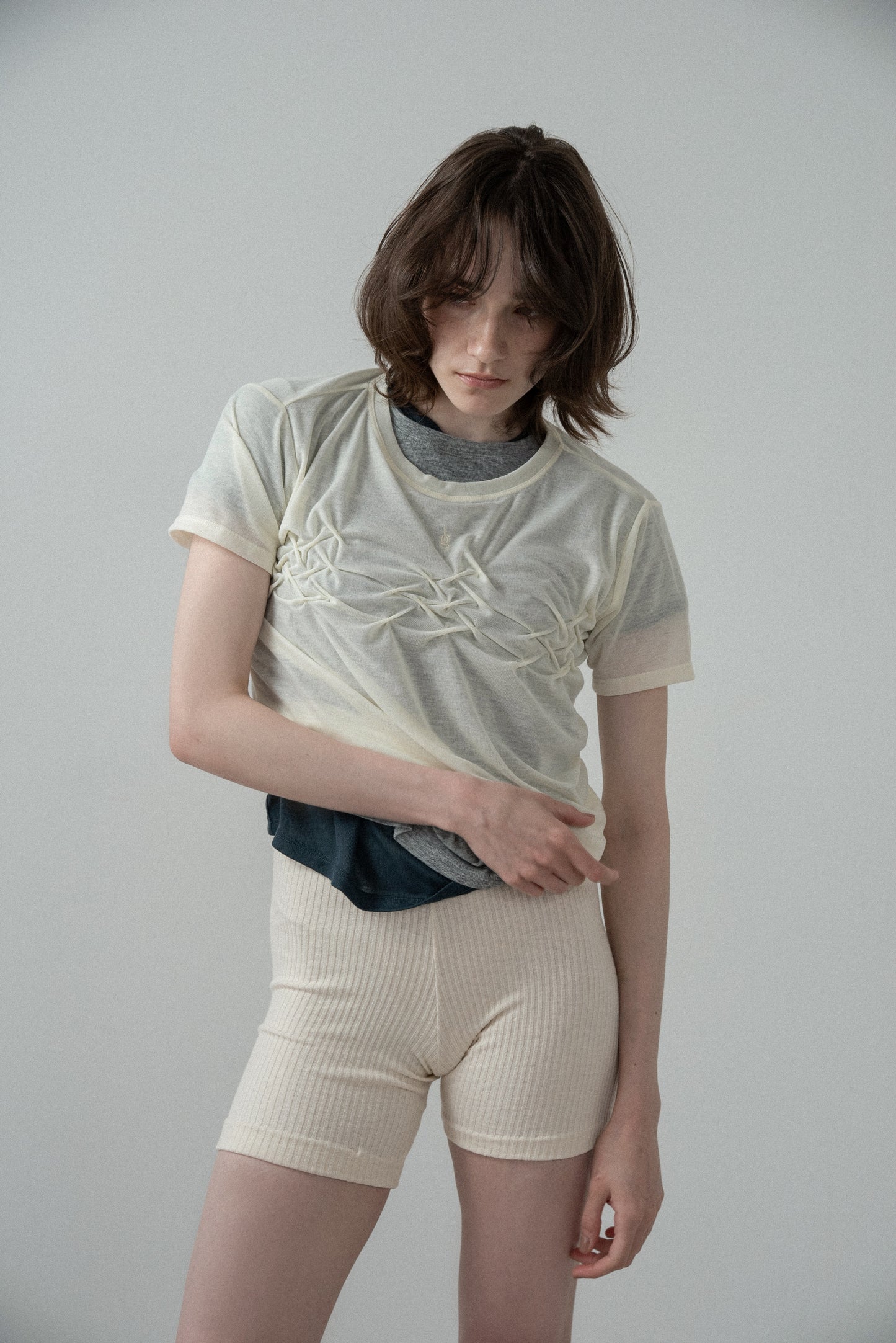 crinkle design point rafu logo t