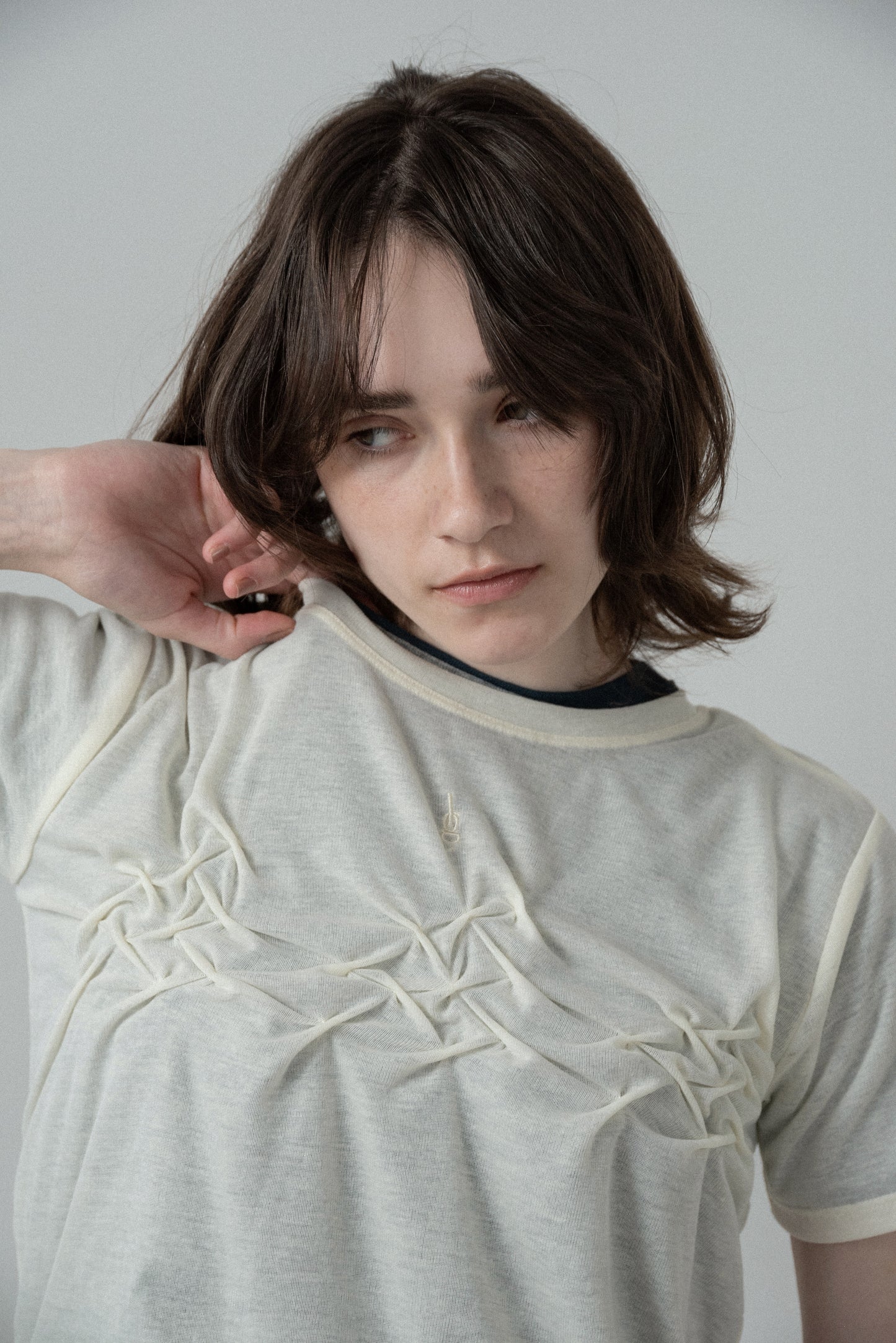 crinkle design point rafu logo t