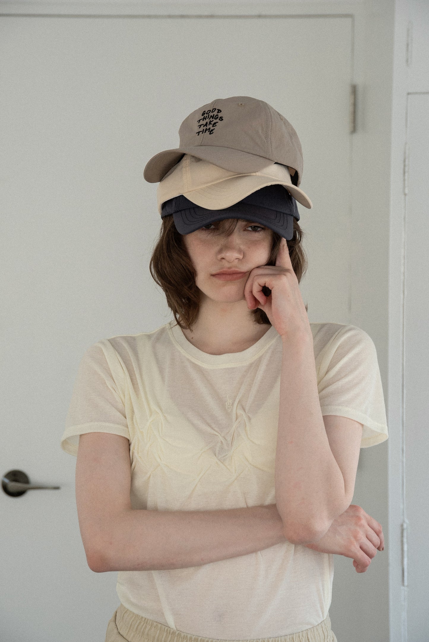 crinkle design point rafu logo t