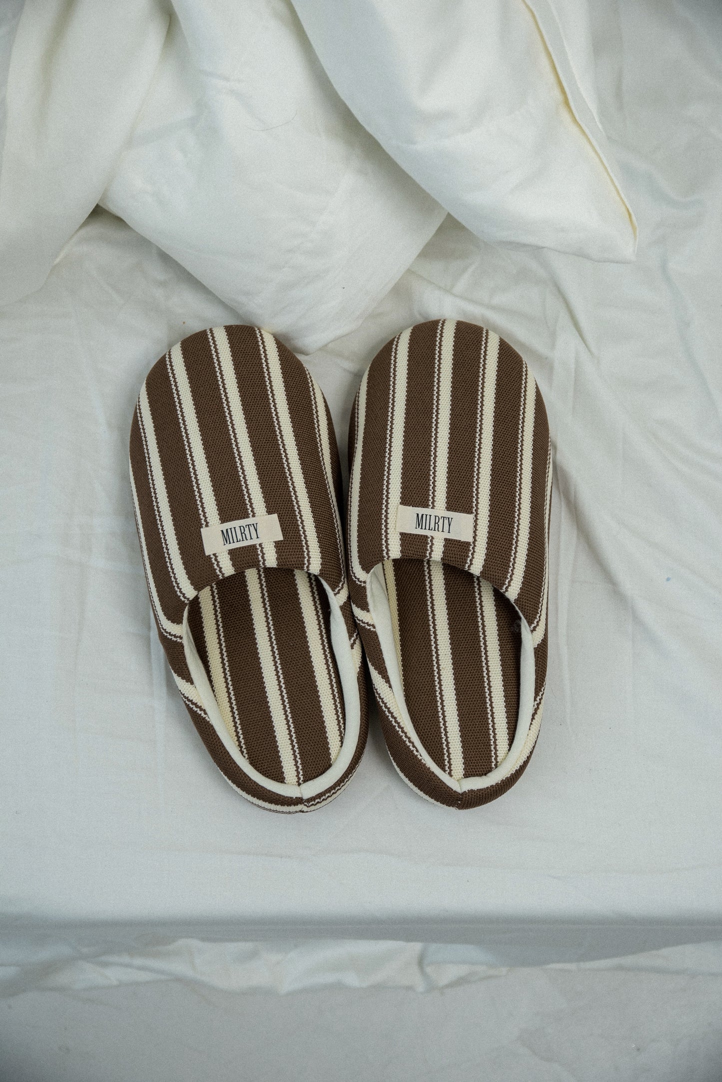 soft stripe room shoes