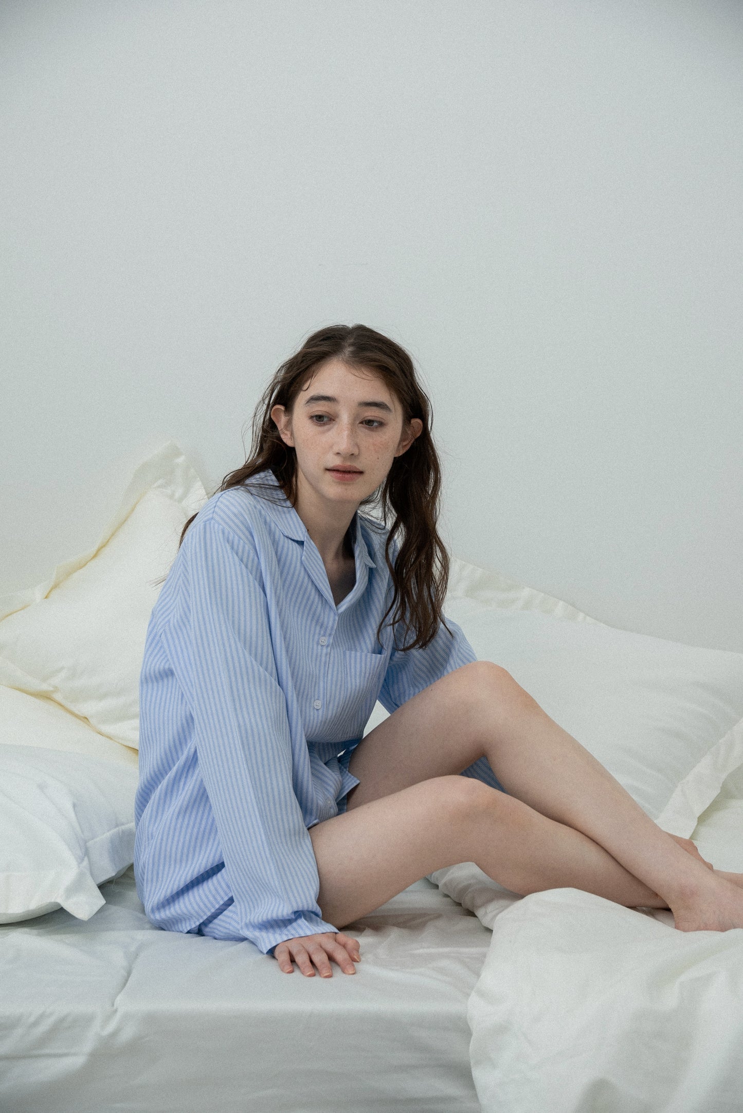 three striped room wear set