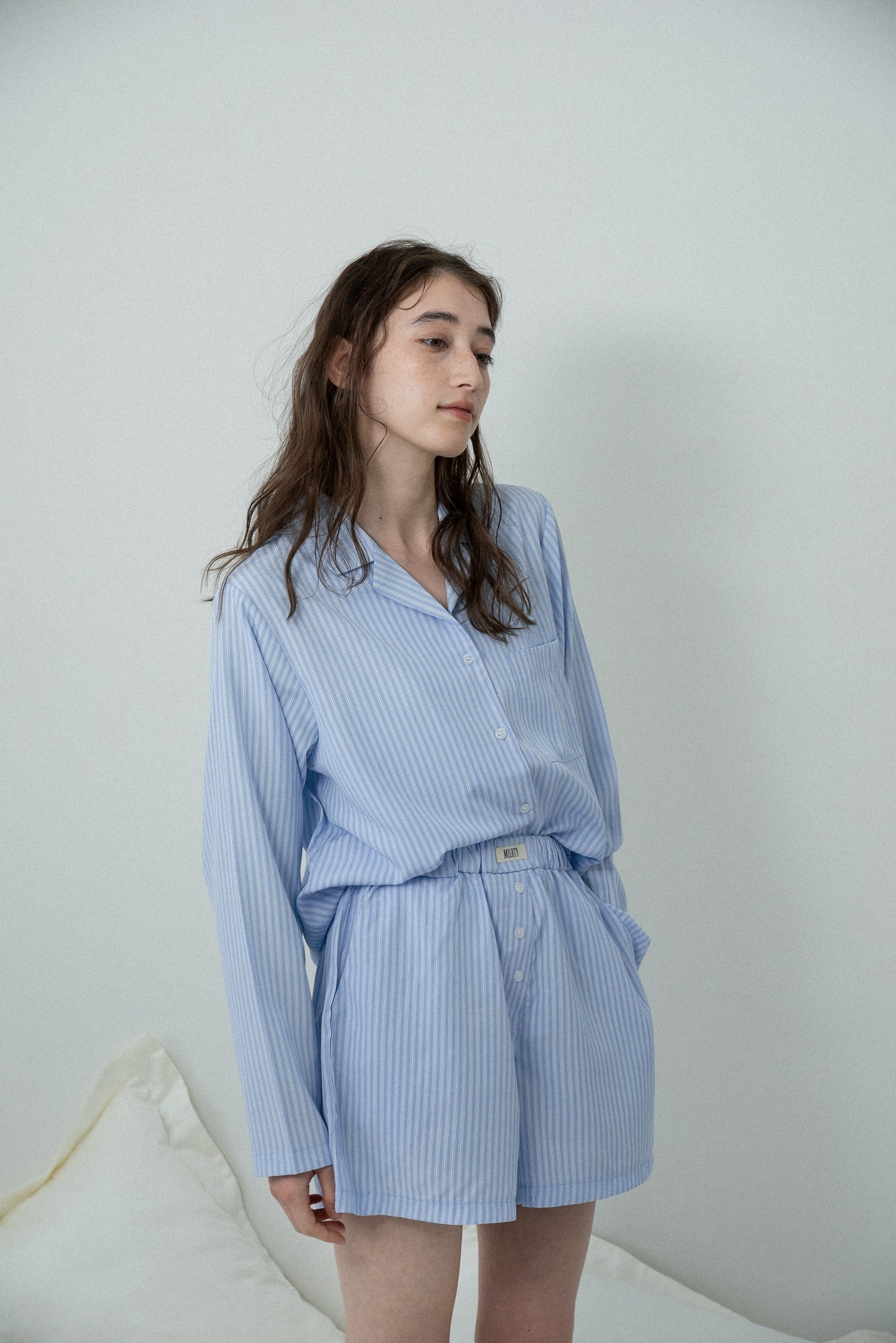 three striped room wear set