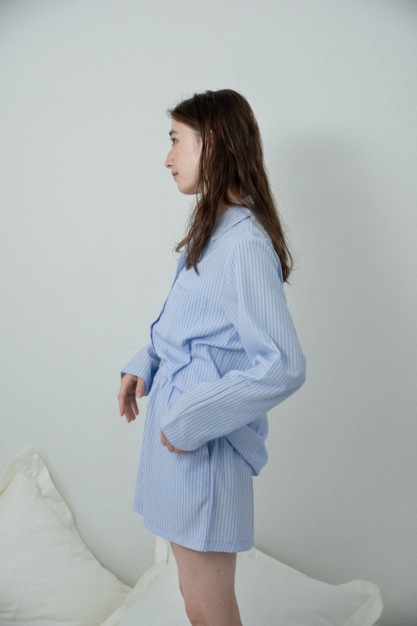 three striped room wear set