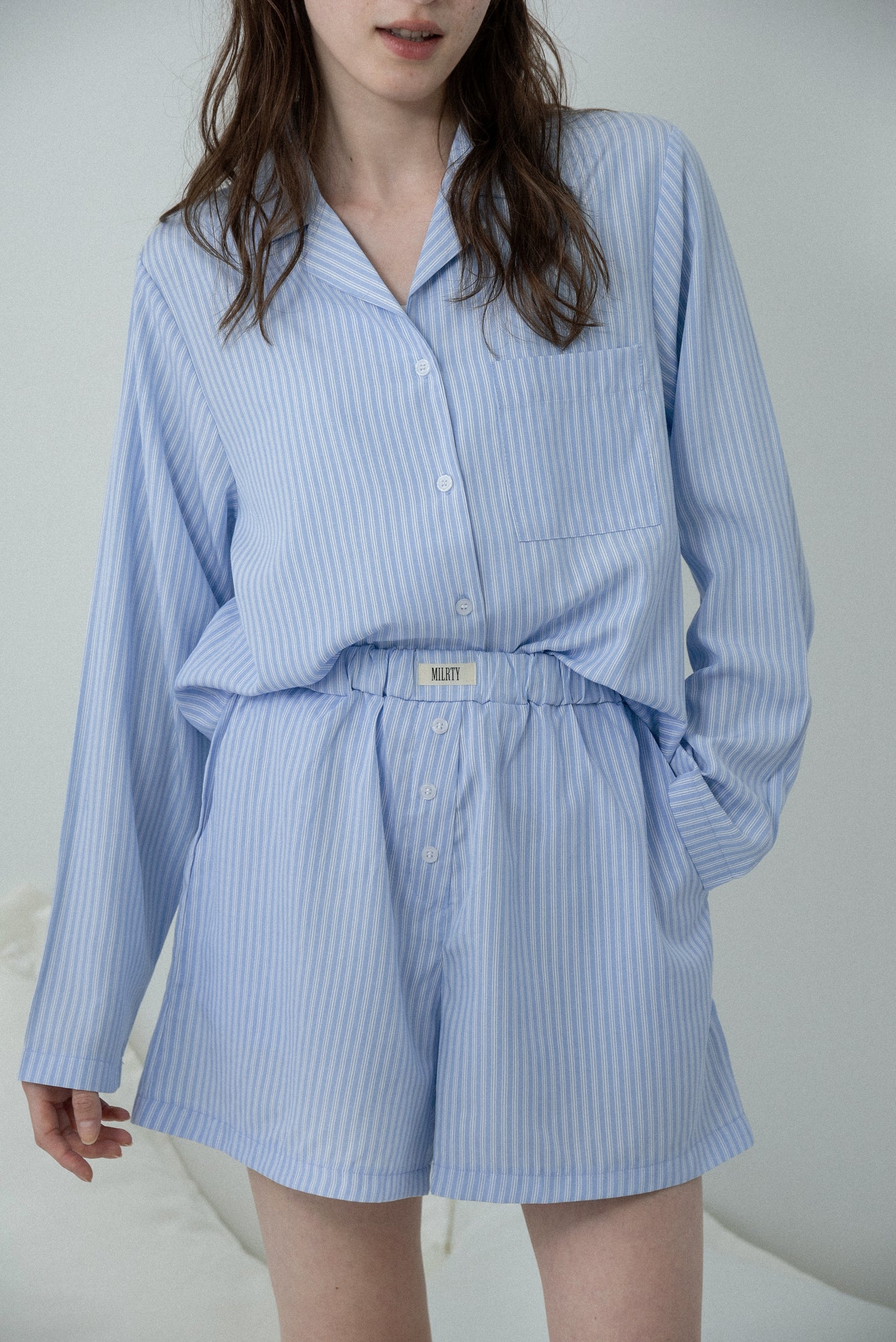 three striped room wear set