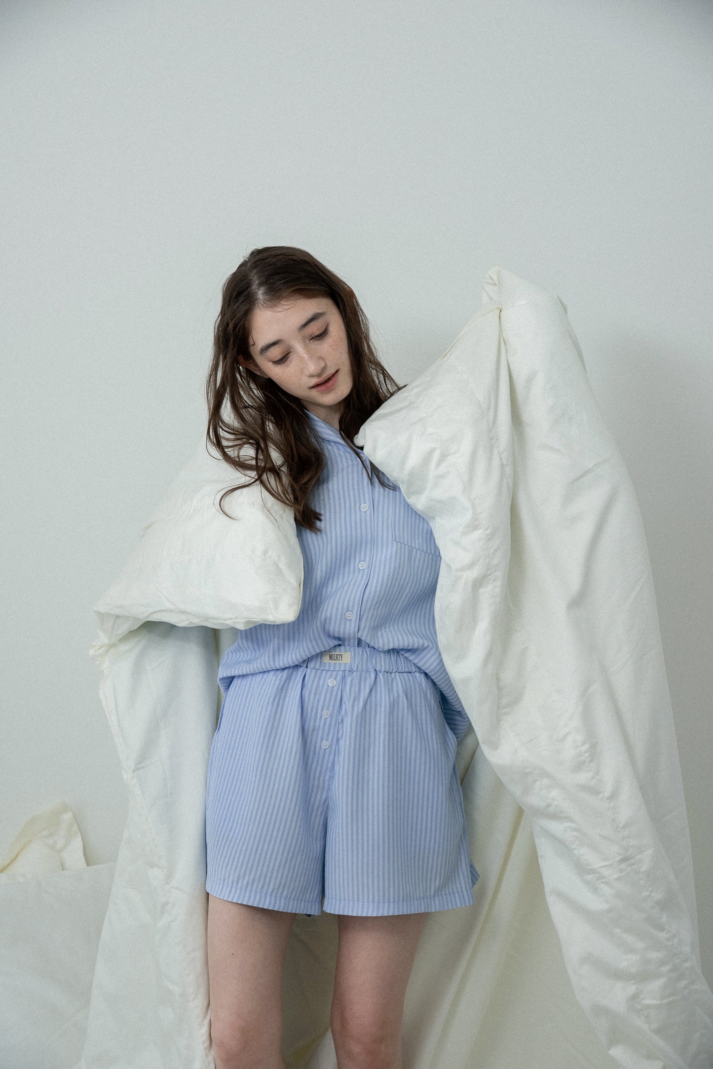 three striped room wear set