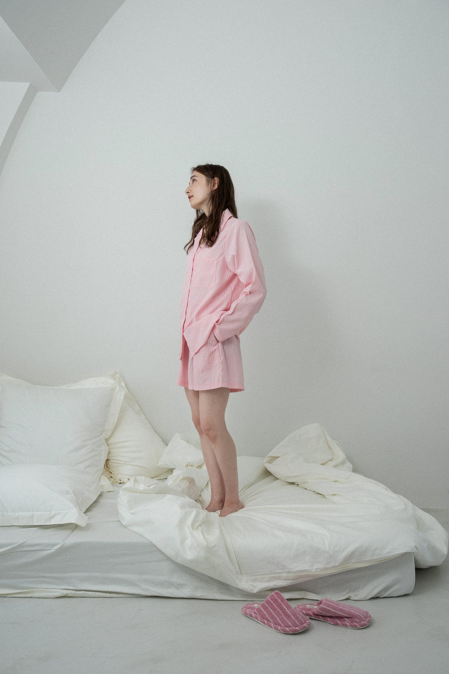 three striped room wear set