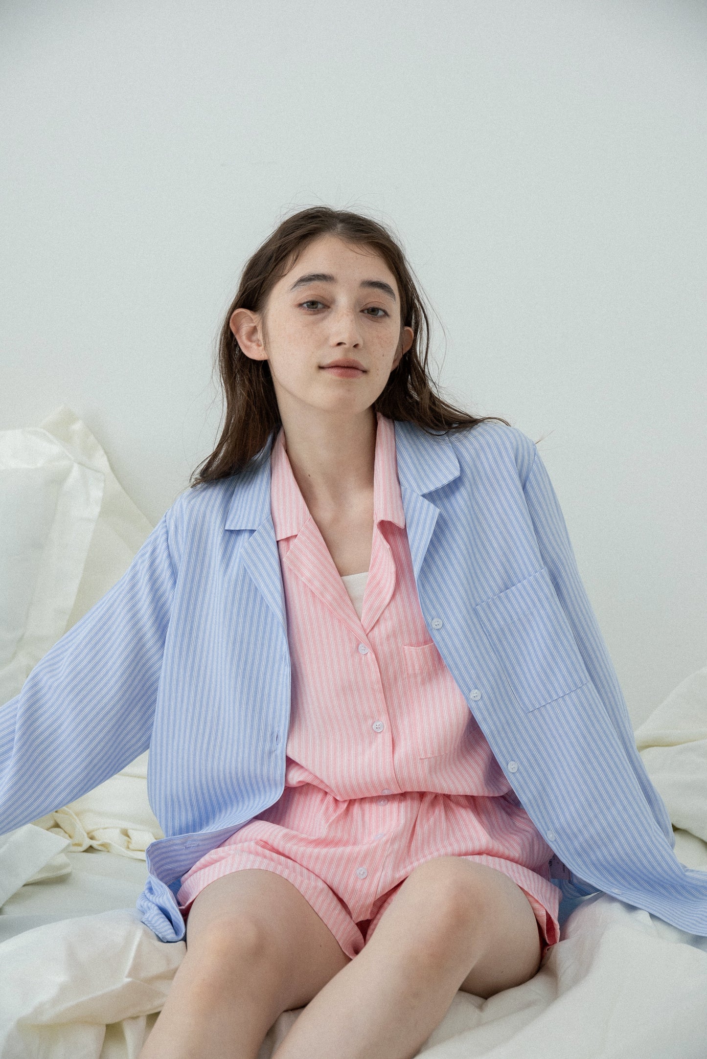 three striped room wear set
