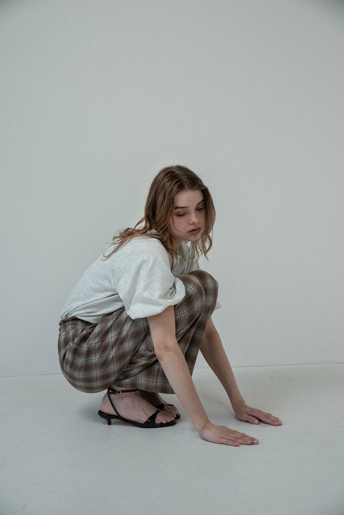 check easy relaxed pants