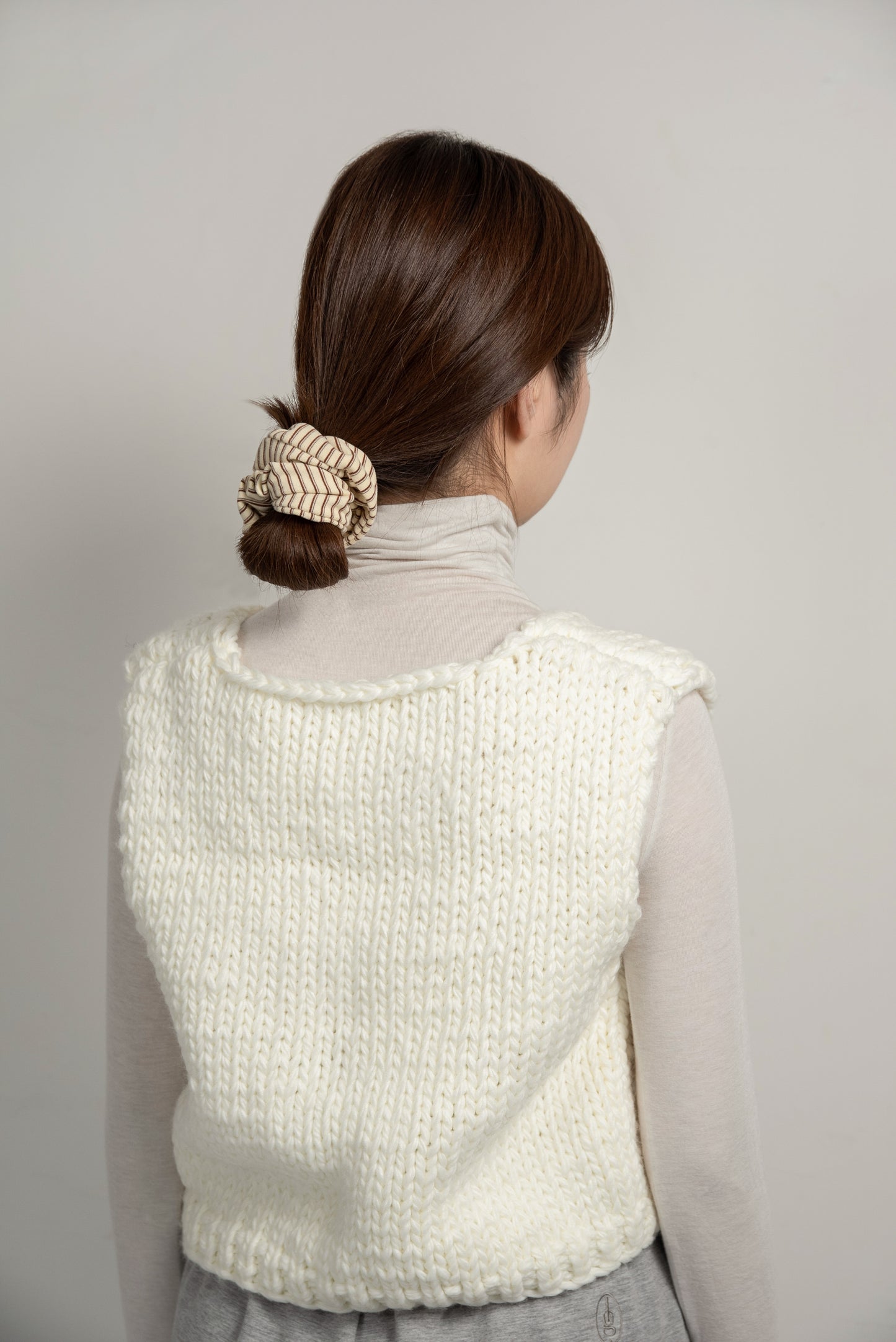 double stripe brushed shushu