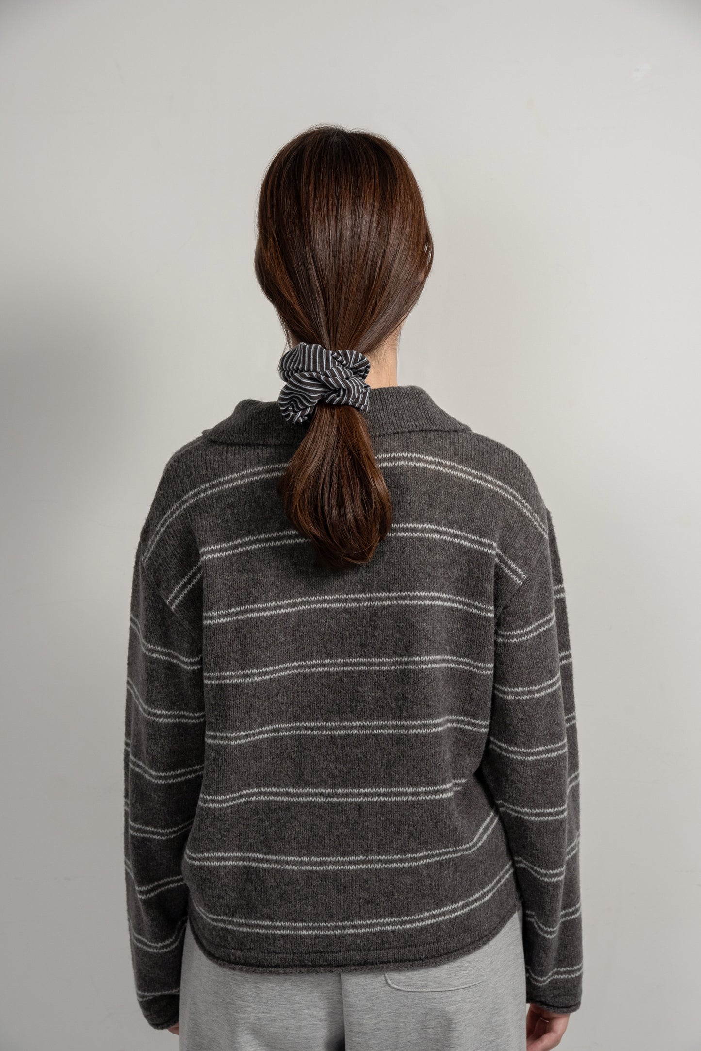 double stripe brushed shushu