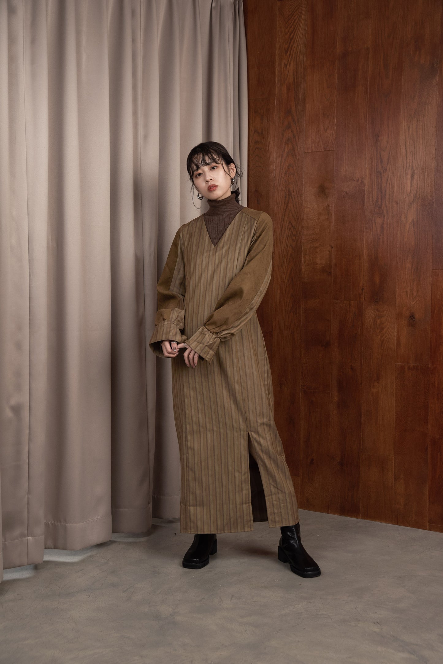 two fabric stripe op