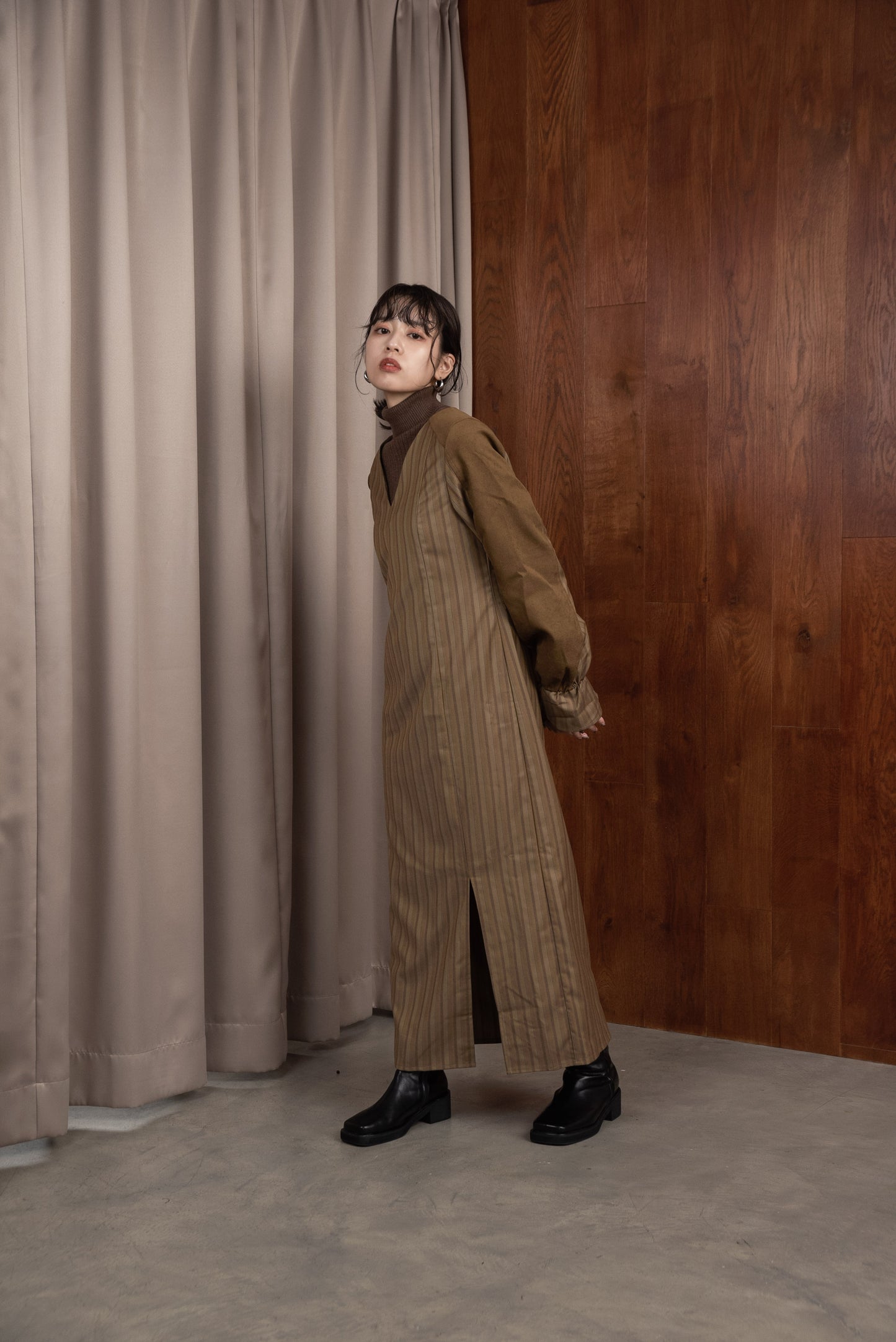 two fabric stripe op