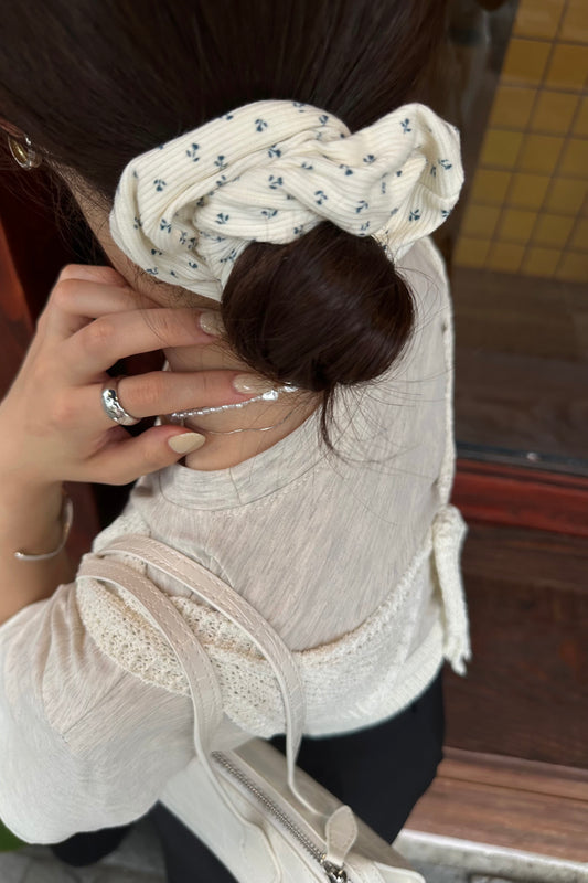 small floral pattern rib shushu