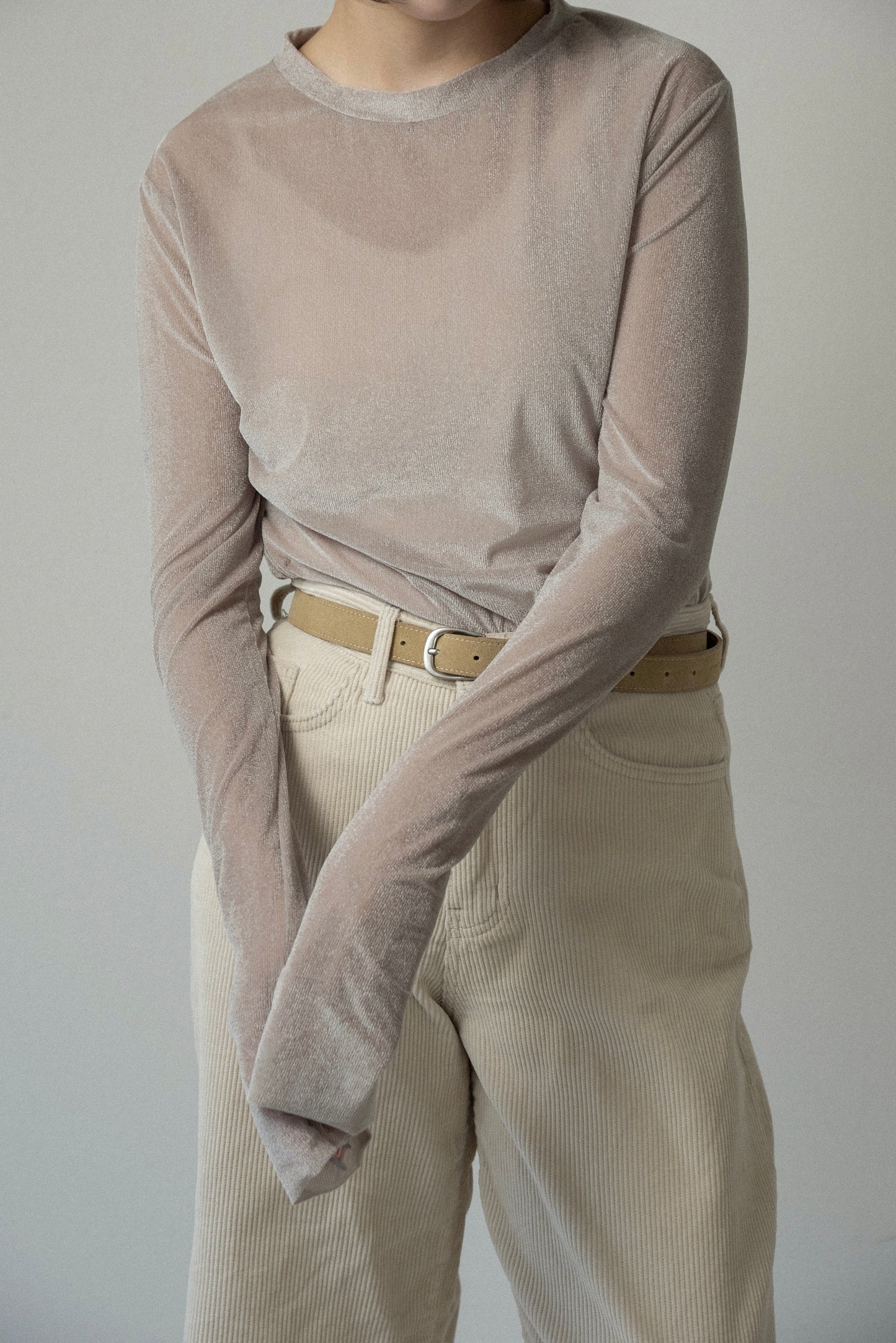 soft touch lightweight crewneck tops