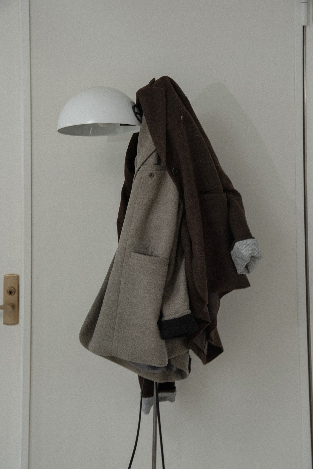 sleeve double face tailored jacket