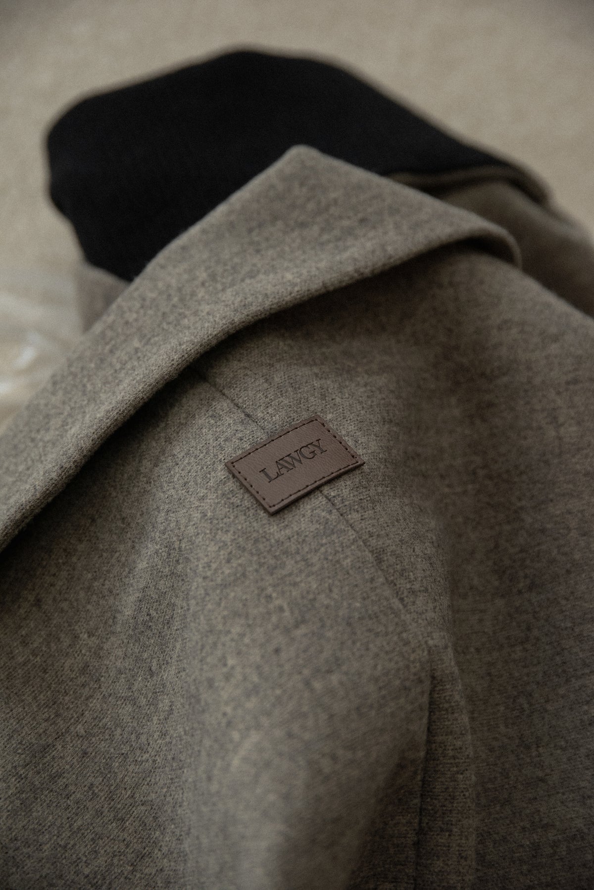 sleeve double face tailored jacket
