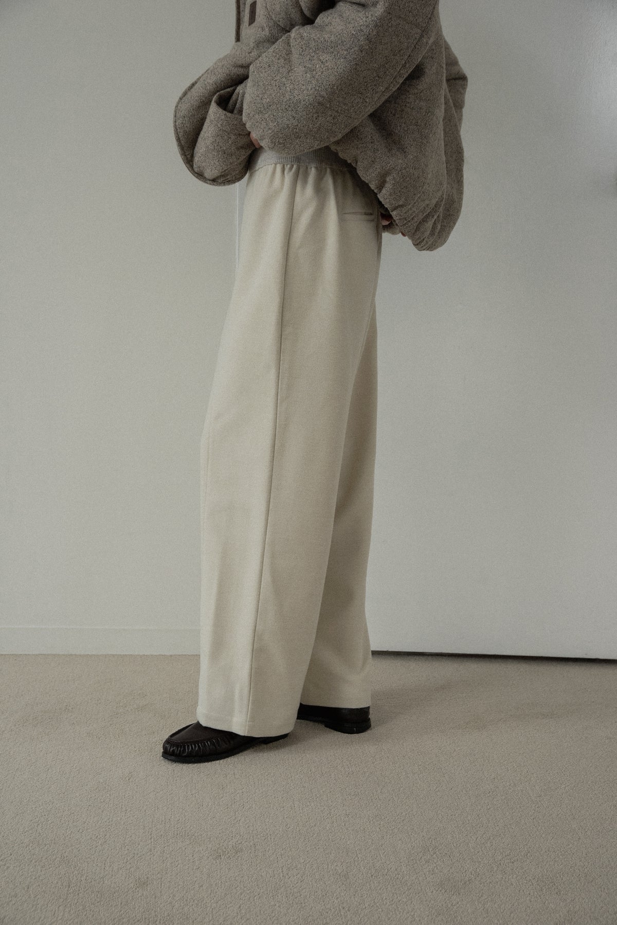 button fly center seam rib pants