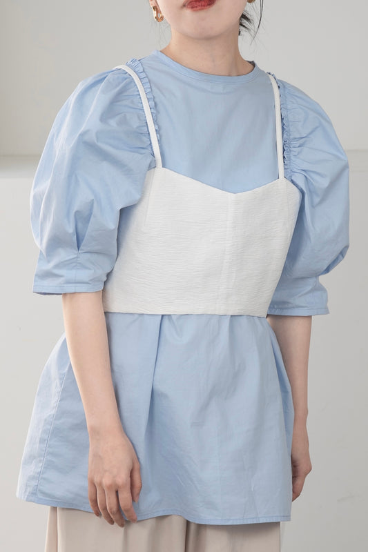 design shoulder blouse