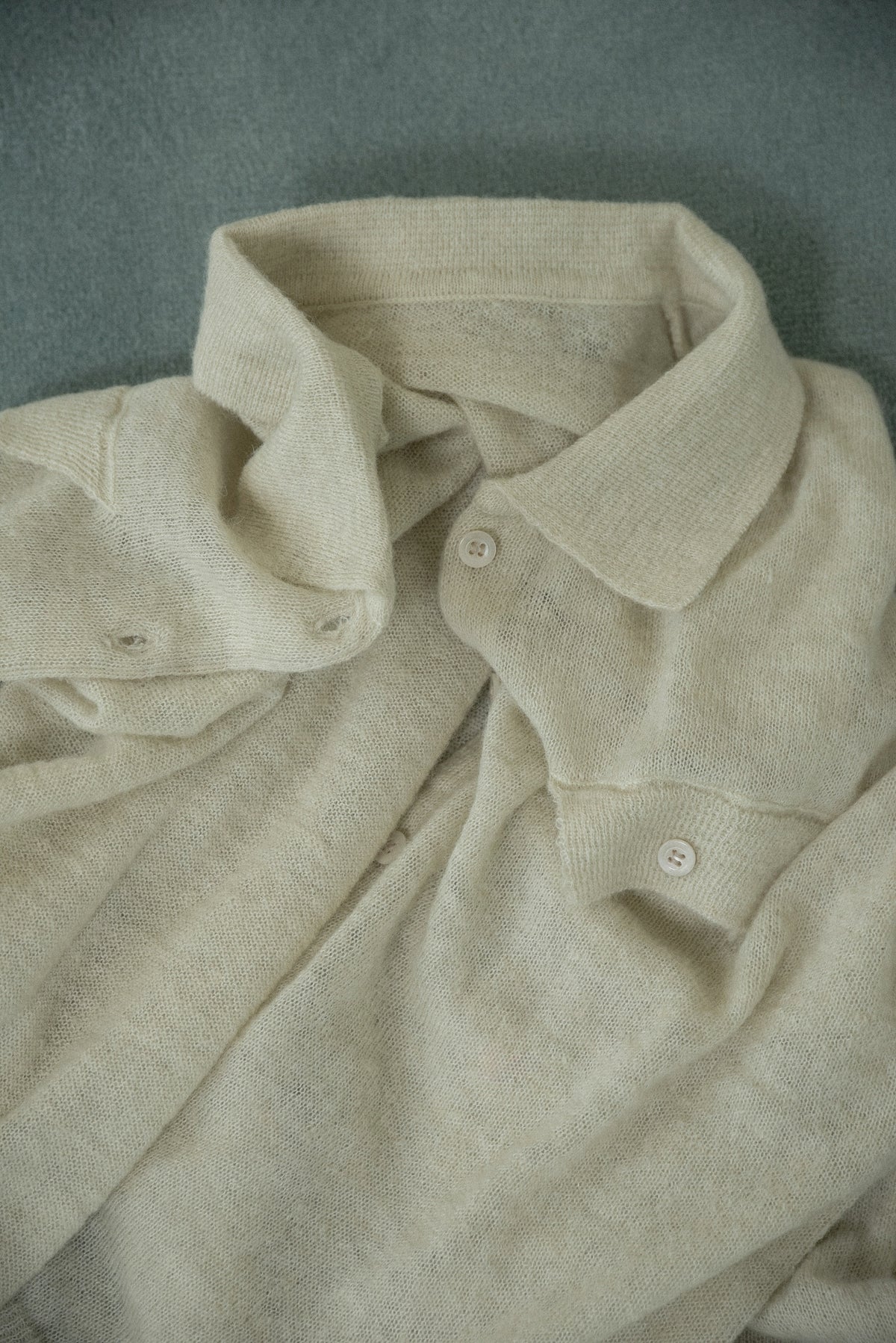 soft touch polo cardigan knit tops