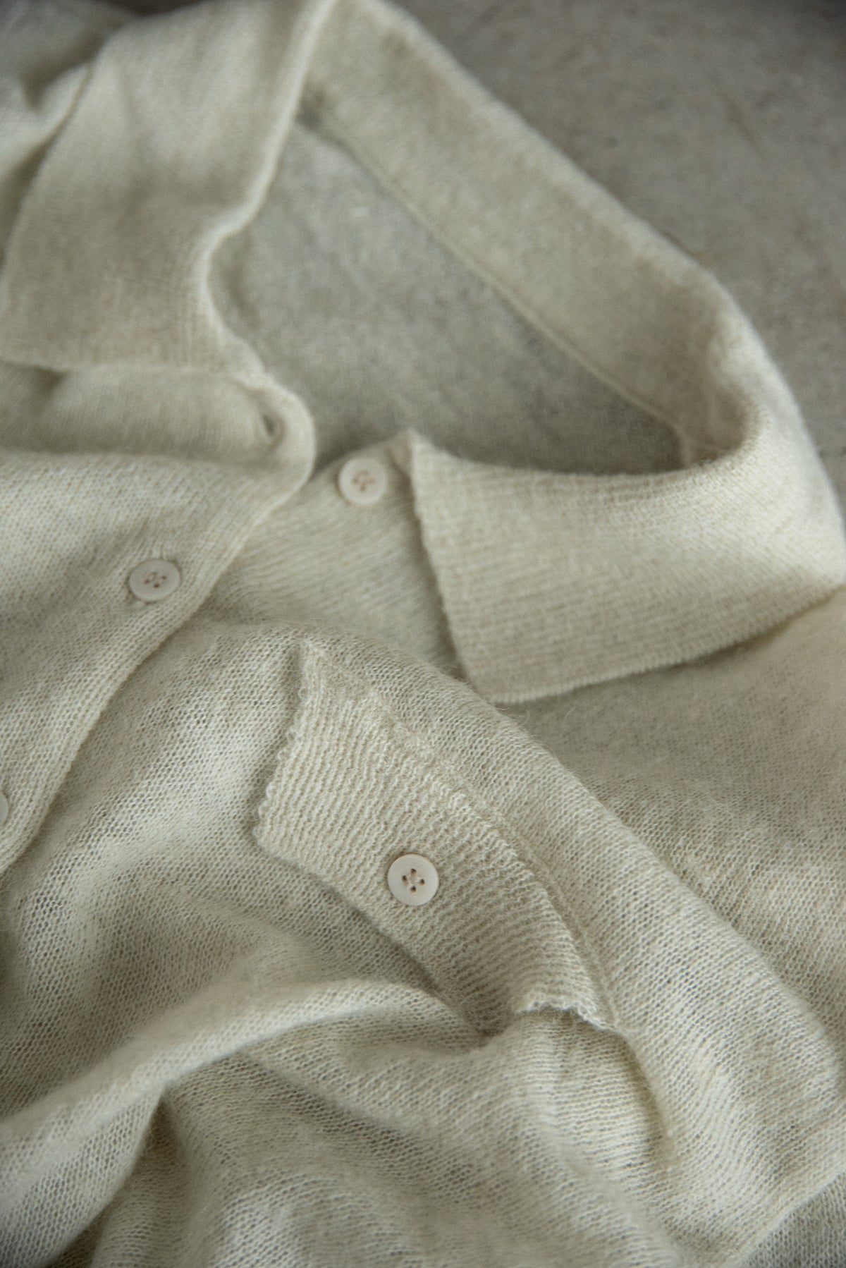 soft touch polo cardigan knit tops
