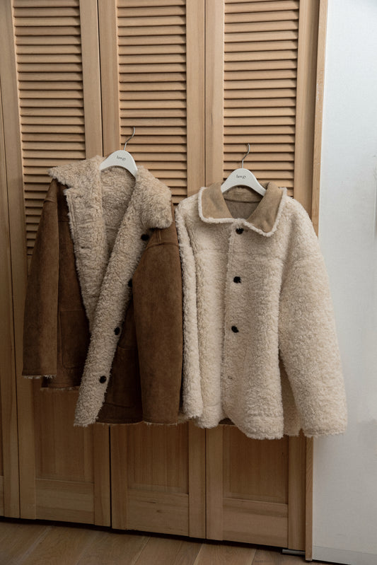 reversible brushed soutien collar outer