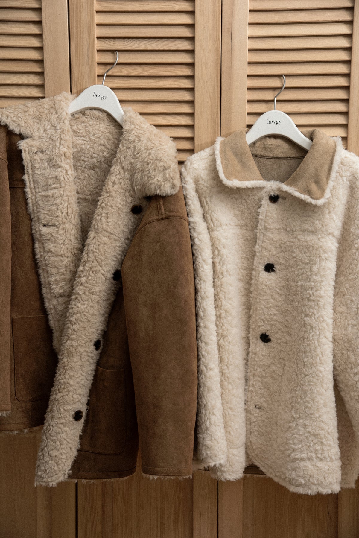 reversible brushed soutien collar outer