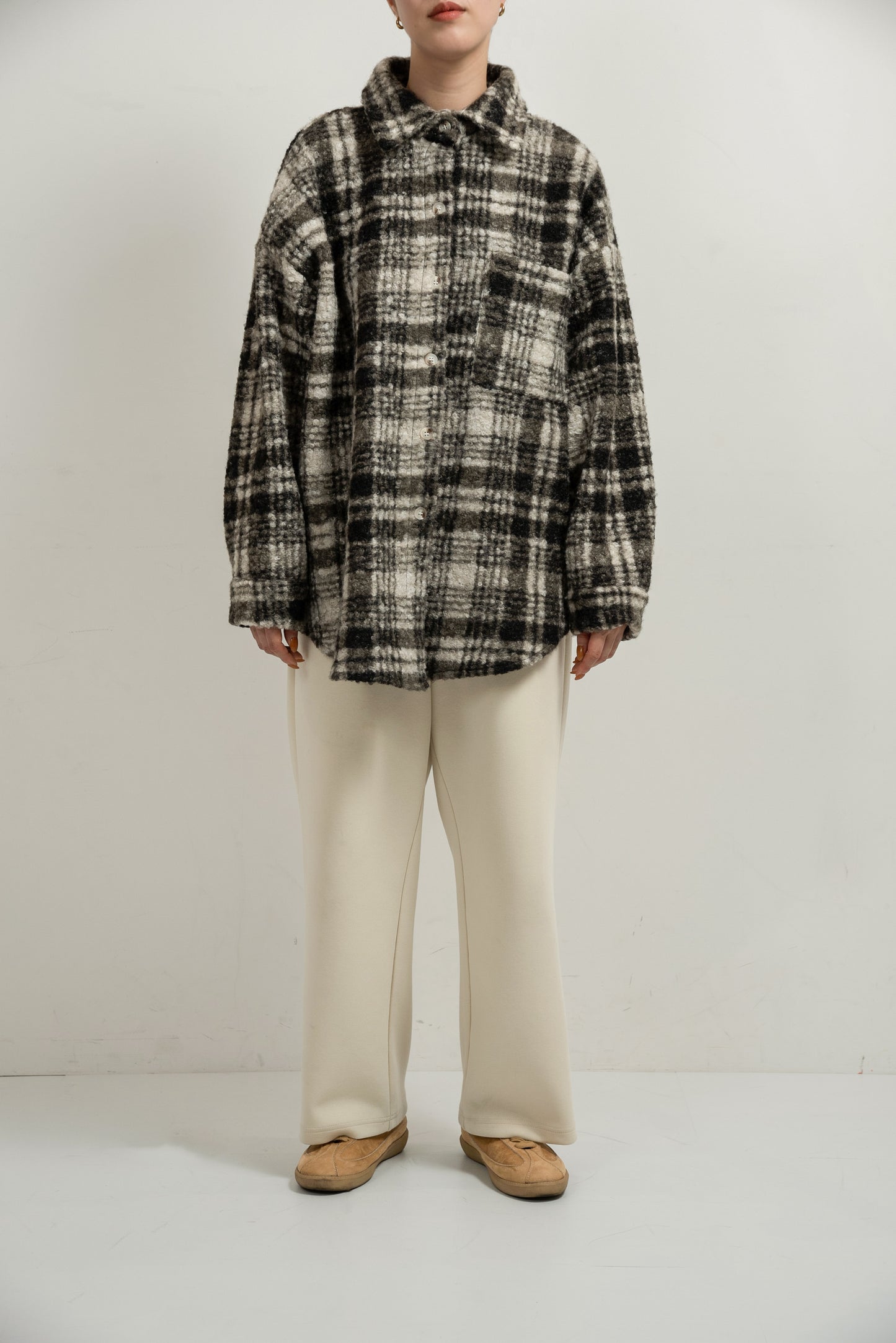 check boa shirt outer