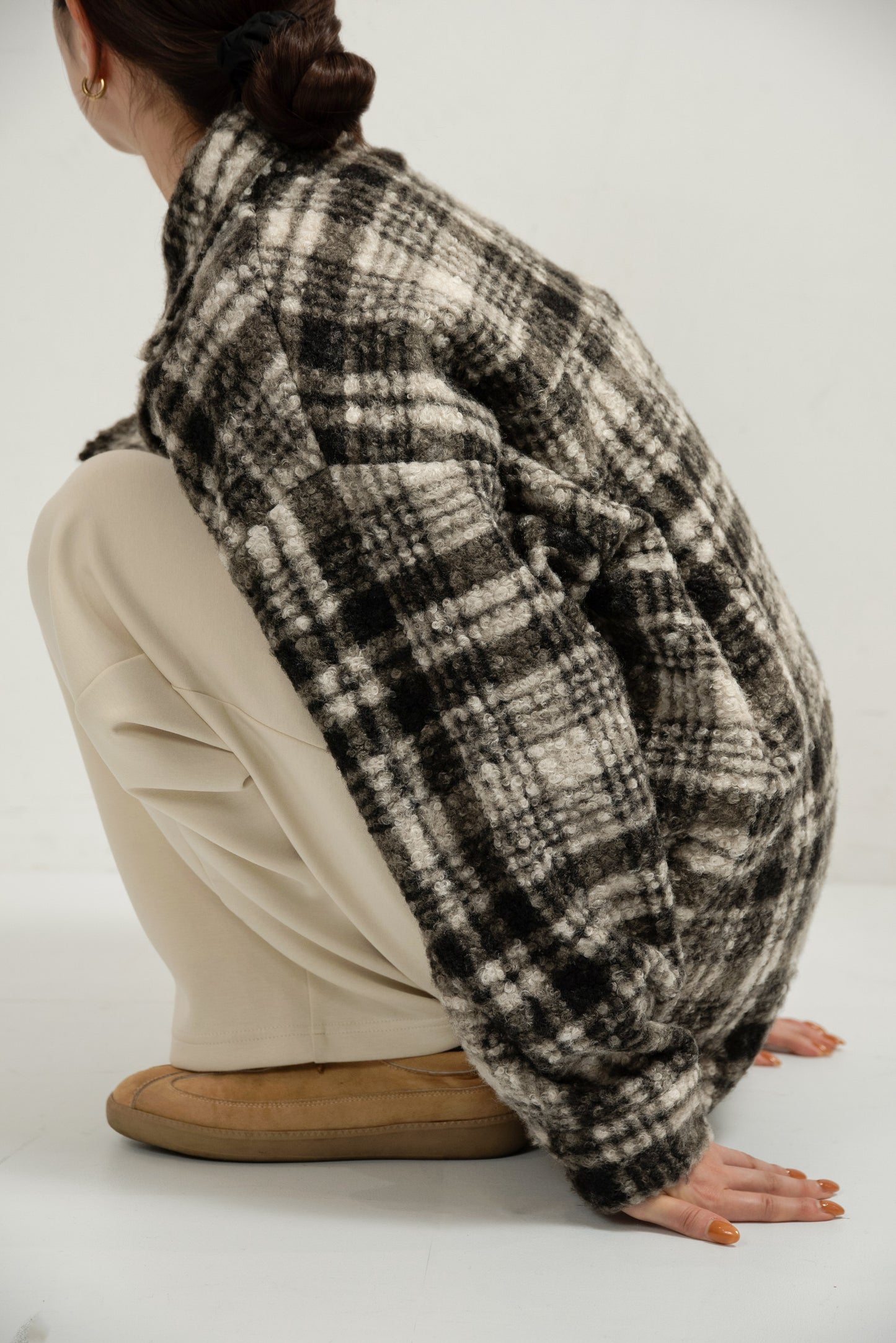 check boa shirt outer