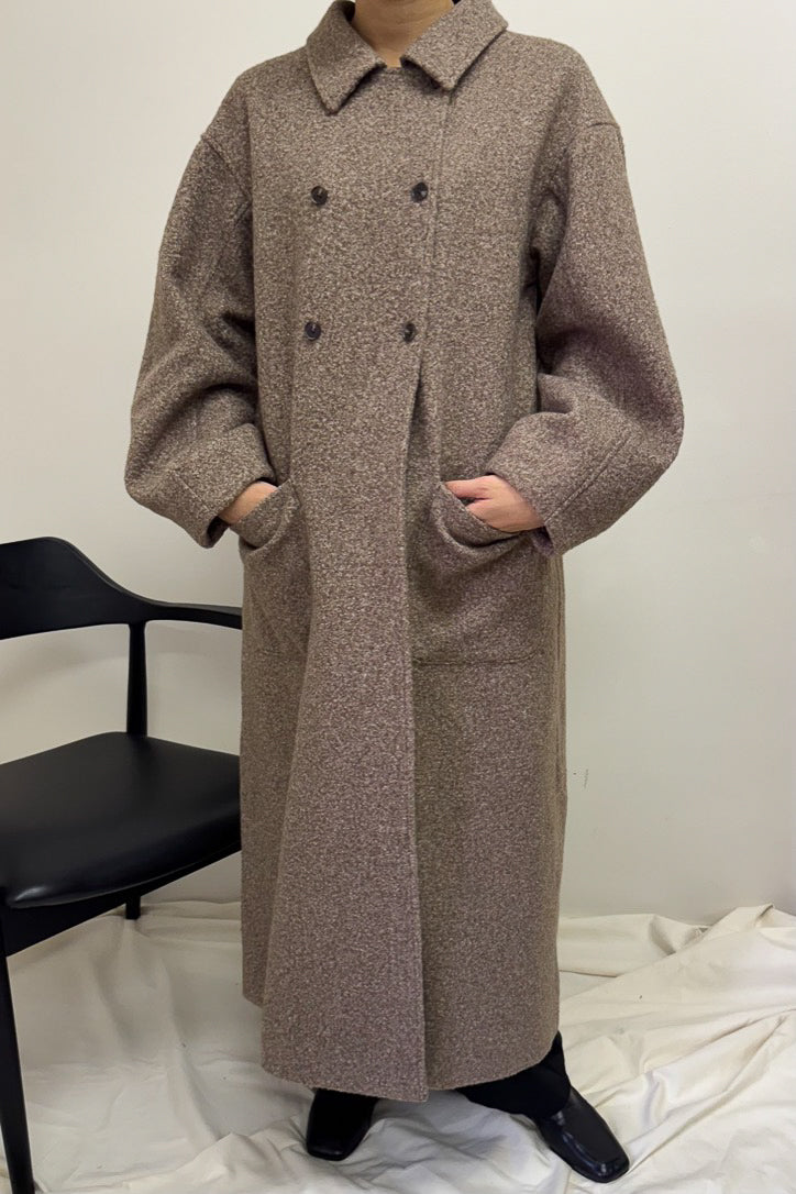 bal collar round sleeve coat – eim online（エイム オンライン）