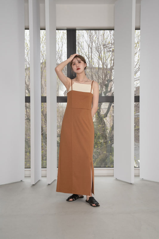 punch fabric cocoon camisole ops