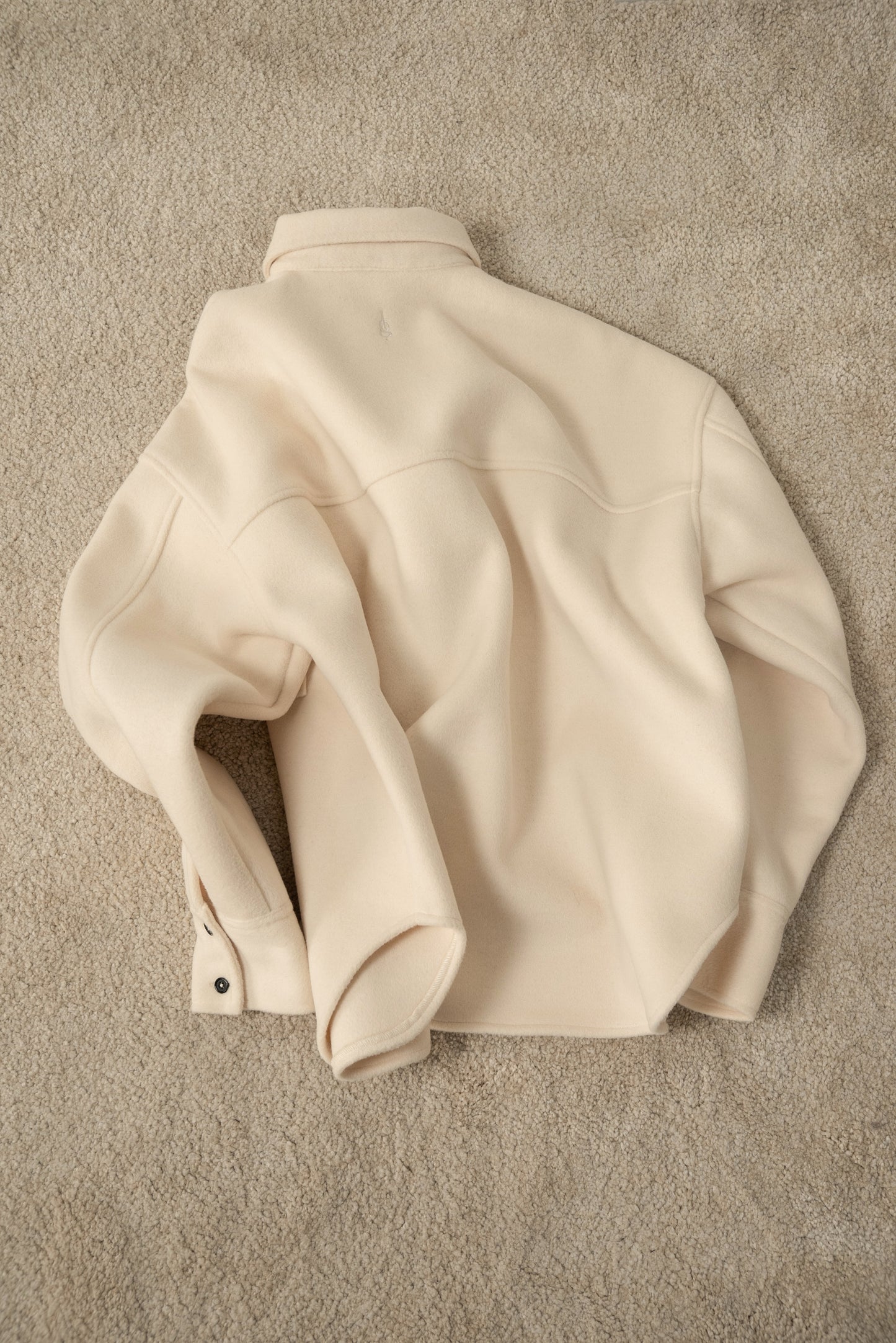 embroidery big pocket shirt like coat