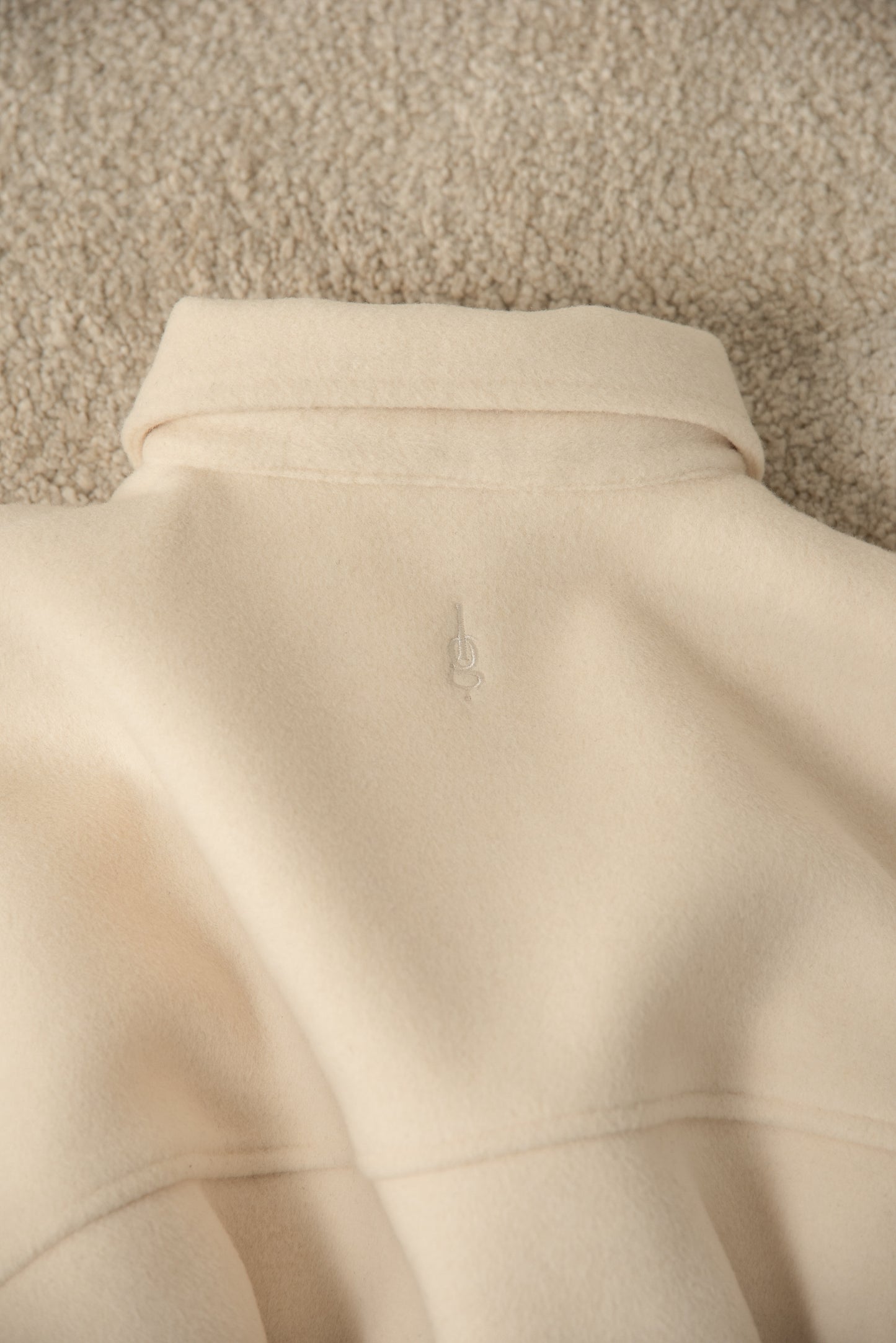 embroidery big pocket shirt like coat