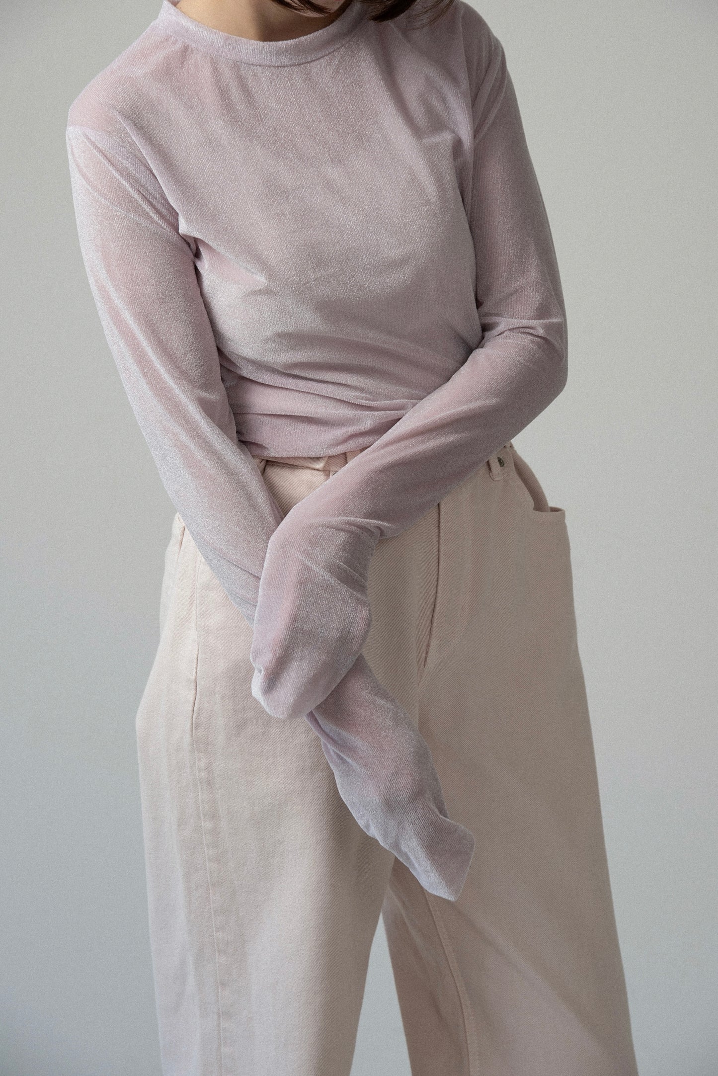 soft touch lightweight crewneck tops