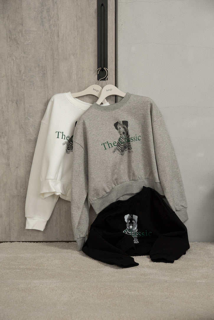 dog print sweat
