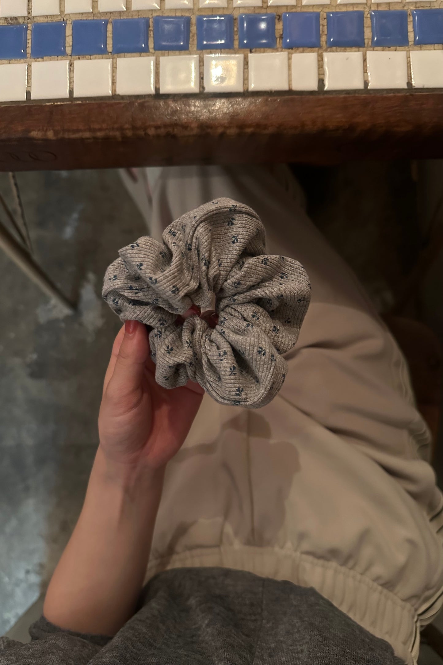 small floral pattern rib shushu