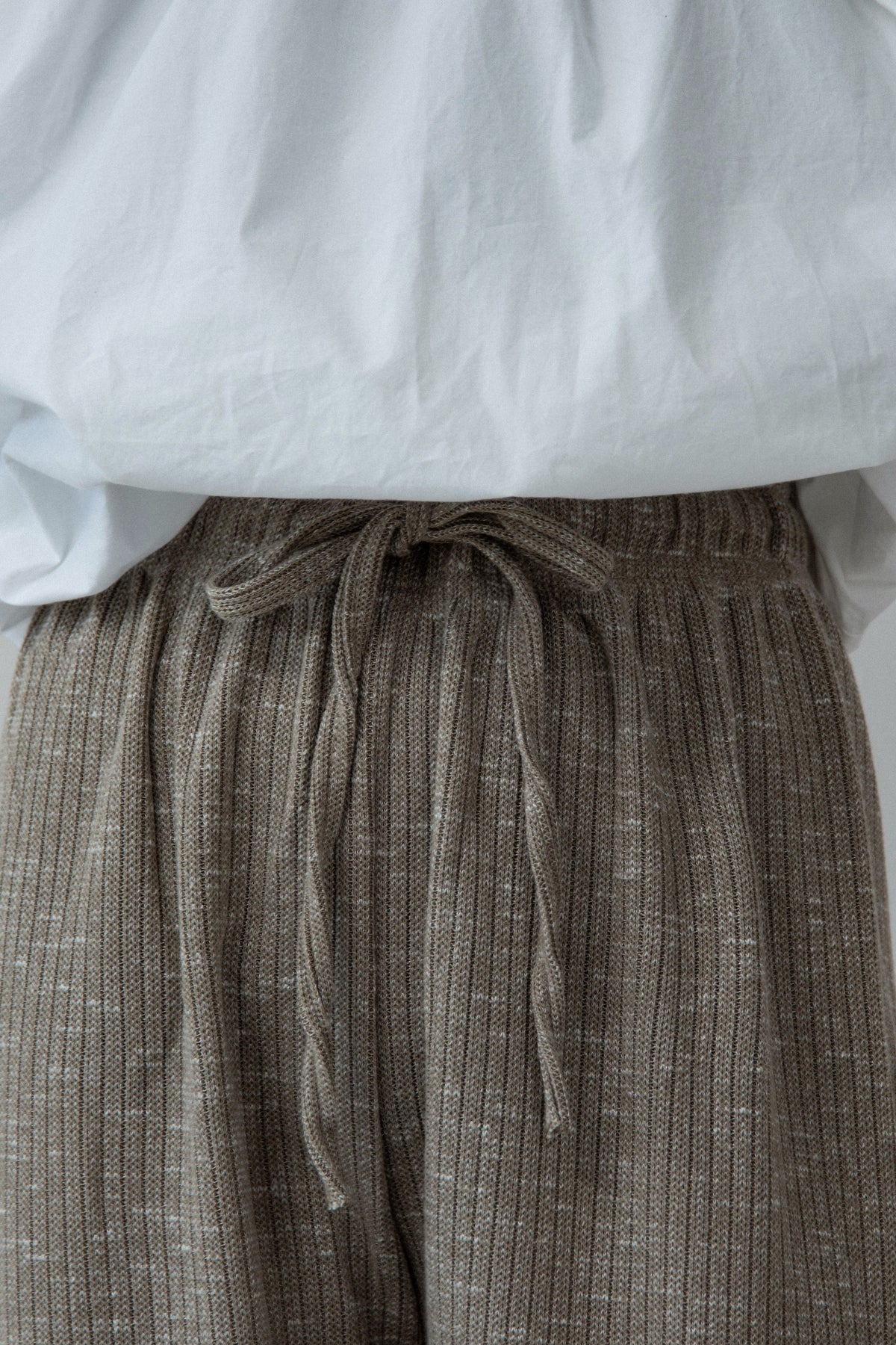 melange material easy pants