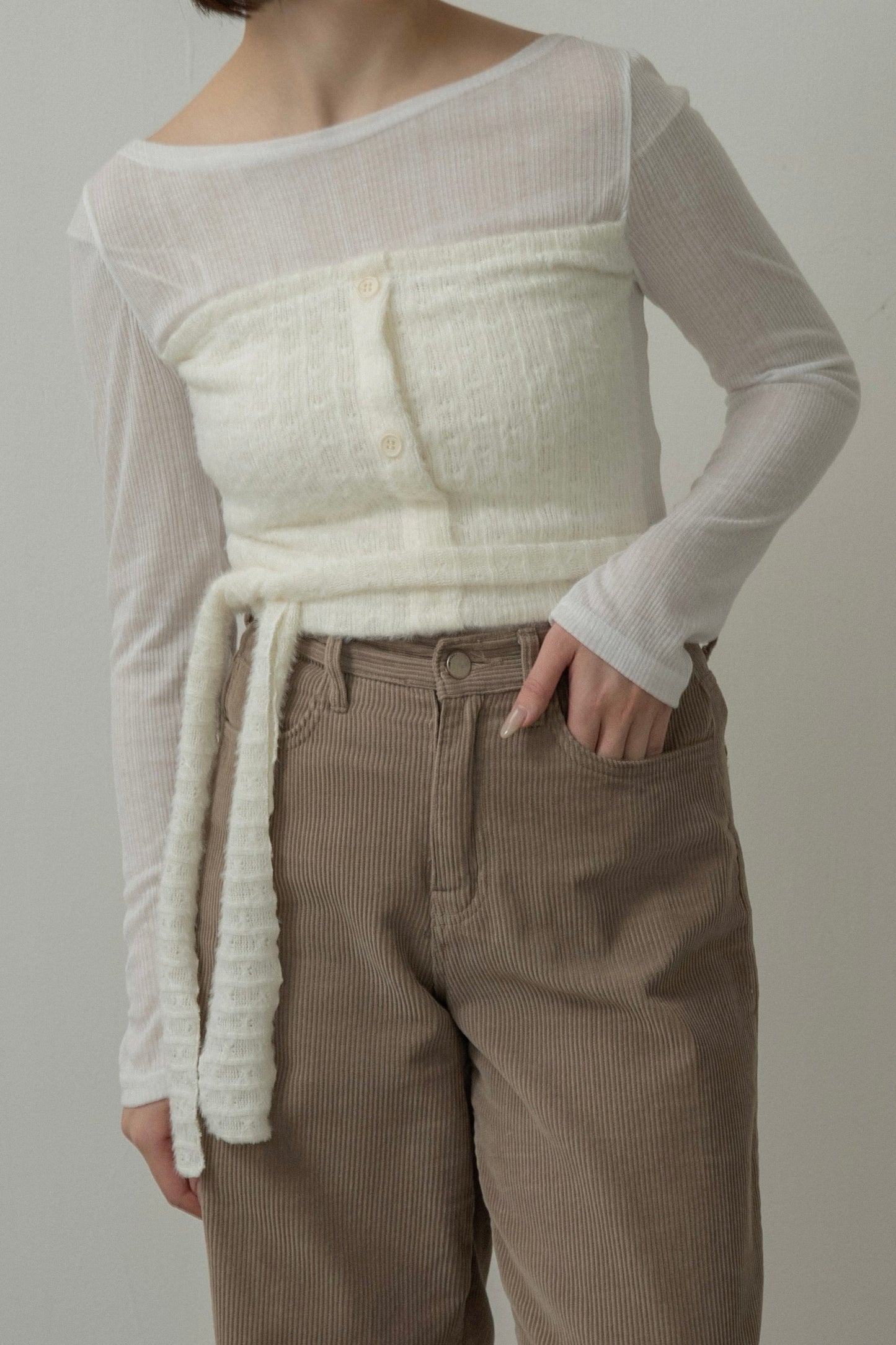 tie set docking bustier tops