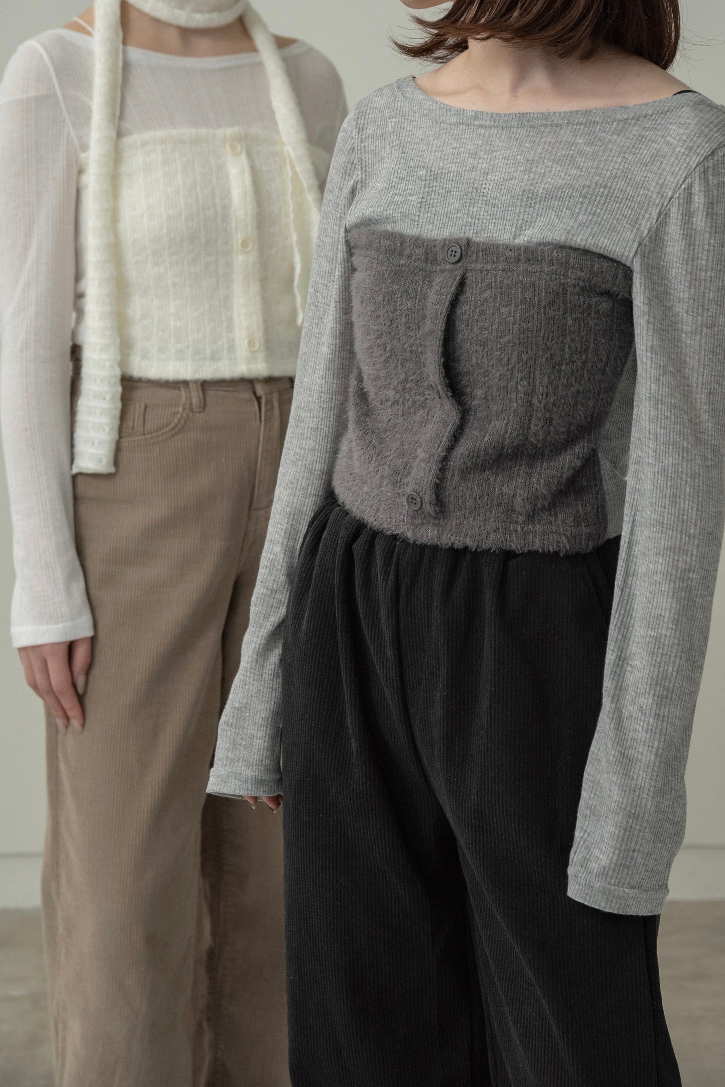 tie set docking bustier tops