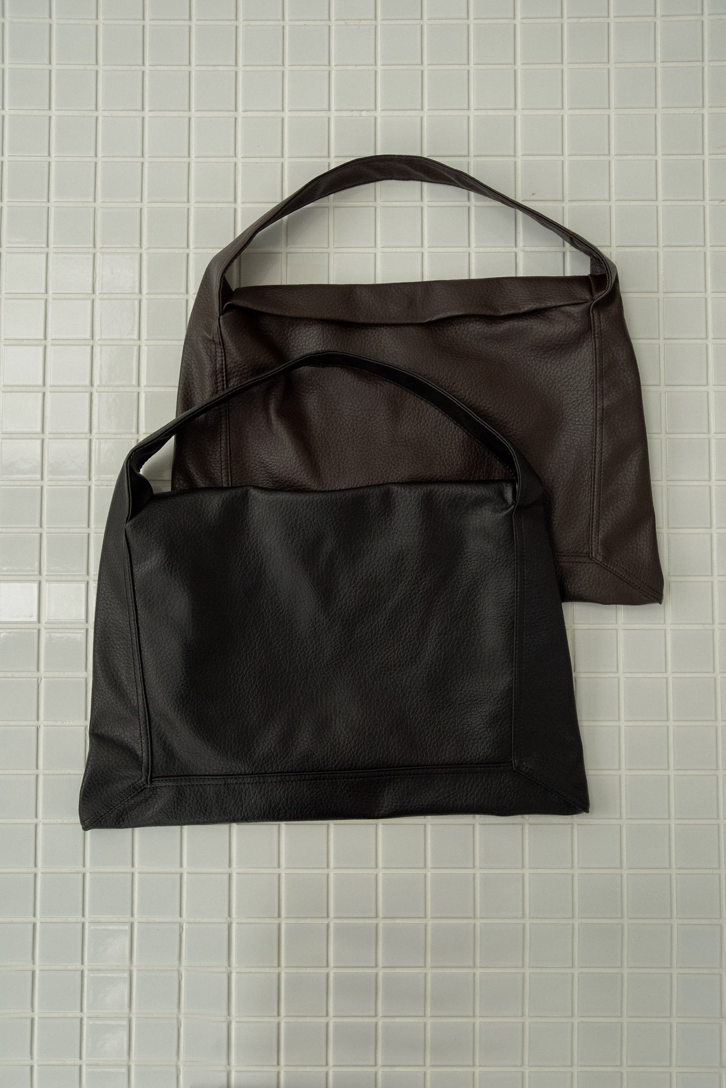 soft fabric big one handle tote bag