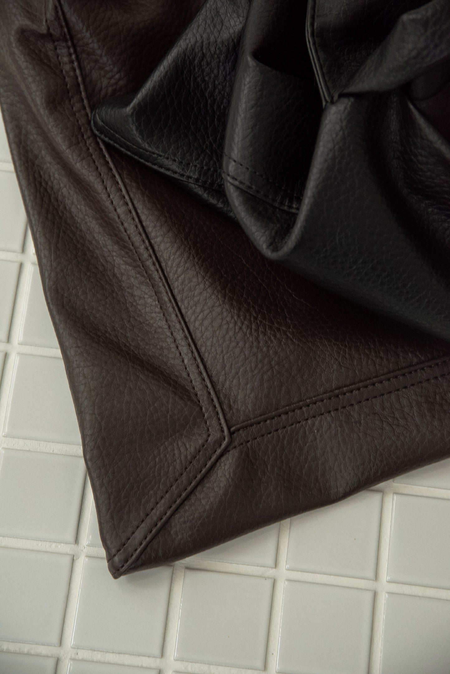 soft fabric big one handle tote bag