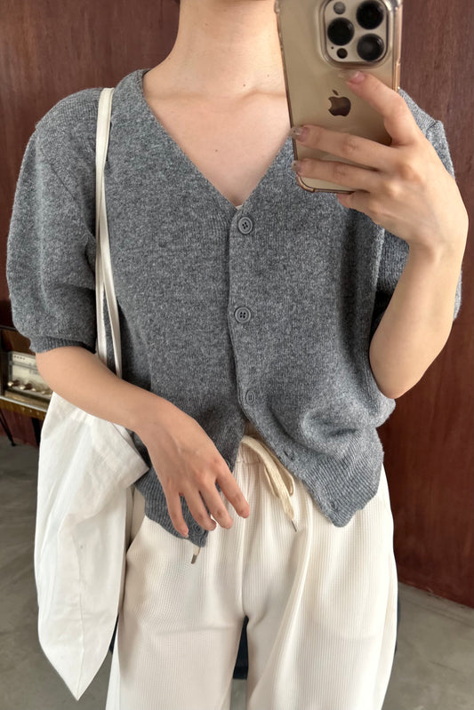 rafu v simple cardigan