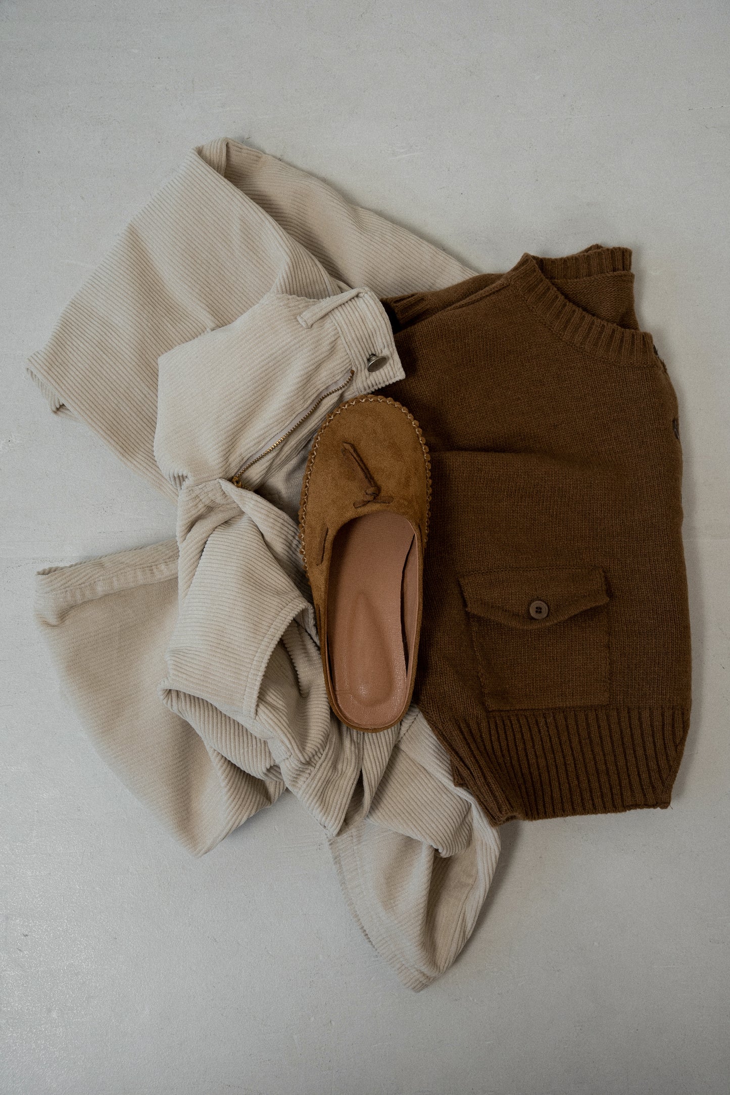 tied detail moccasin sabo