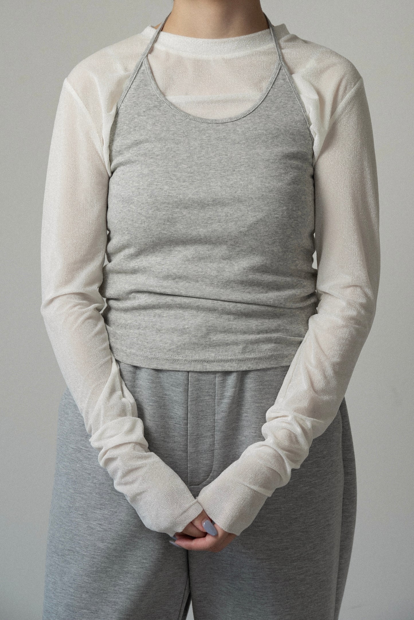 soft touch lightweight crewneck tops