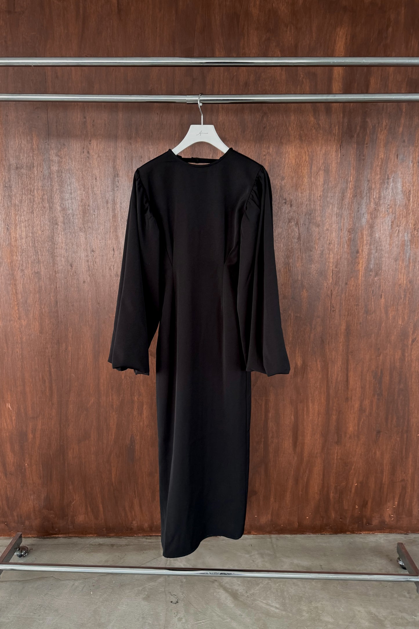 balloon sleeve waist tuck ops