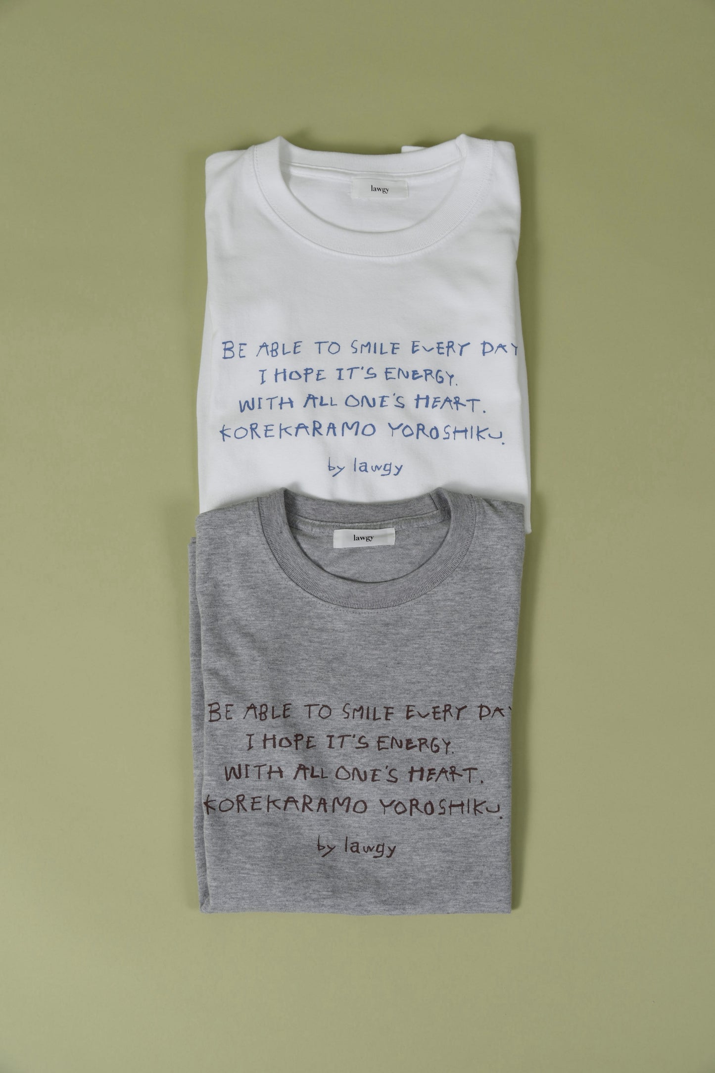 nuance lettering t【lawgy×waka.zoo】
