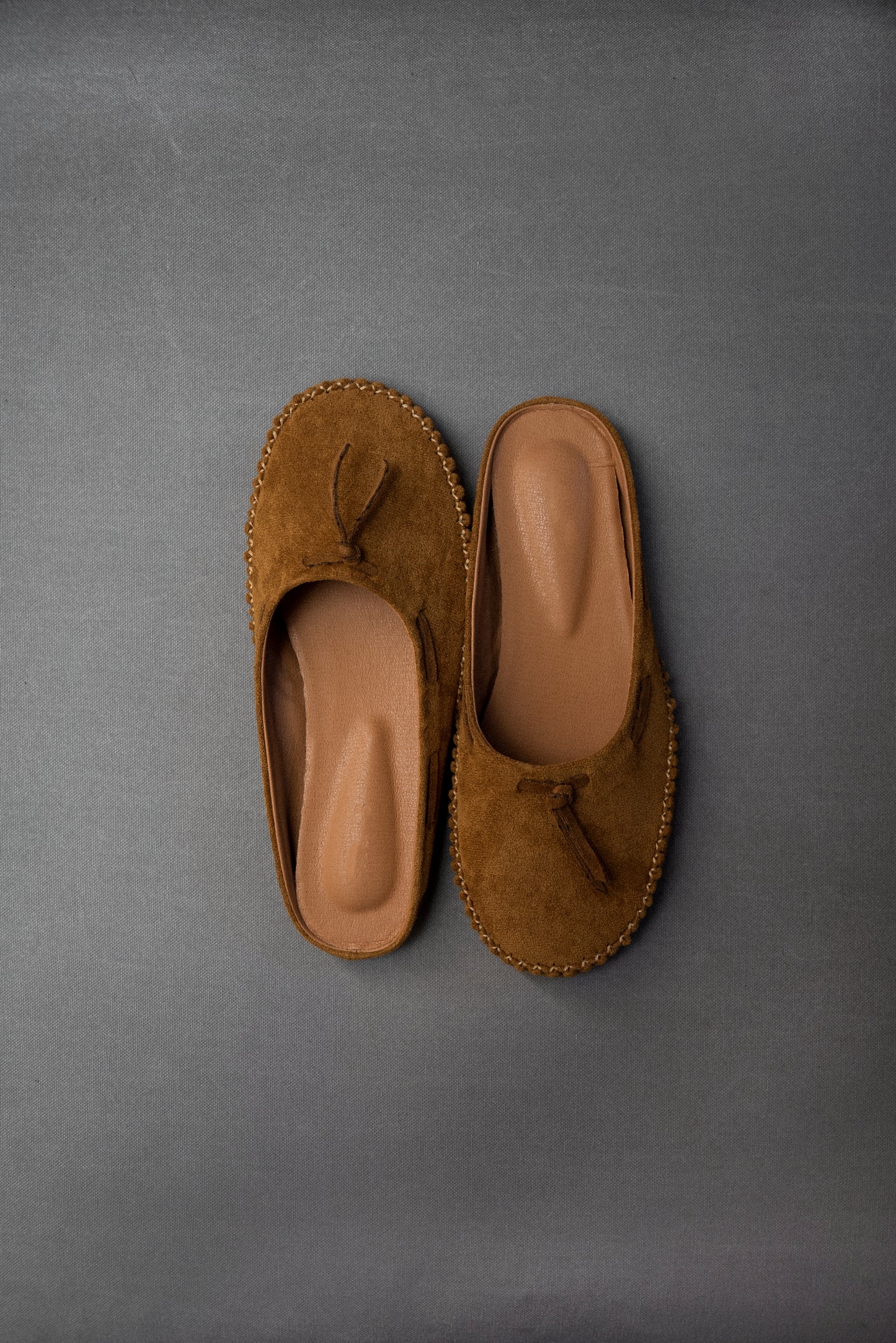 tied detail moccasin sabo