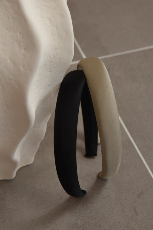 rounded curves wide headband